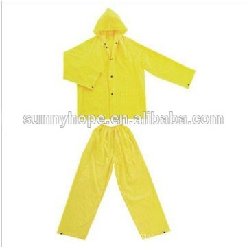 SUNNYHOPE impermeable con capucha impermeable de seguridad al aire libre azul con pantalones